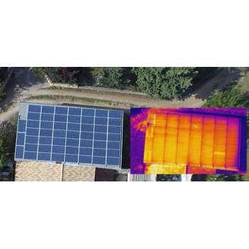 Badanie Termowizyjne z Drona Instalacja do 5kW
